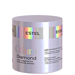 Silk mask for hair smoothness and shine OTIUM DIAMOND ESTEL 300 ml